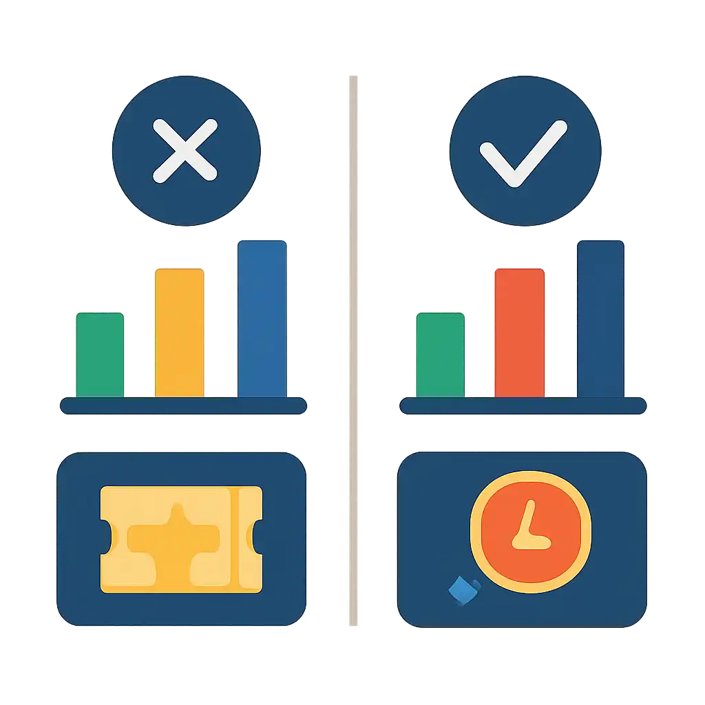 Infographic comparing options using coloured bars and, Old Results and Finding a Past Draw, Sikkim State Lottery
